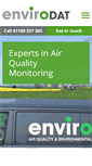 Mobile Screenshot of envirodat.org.uk